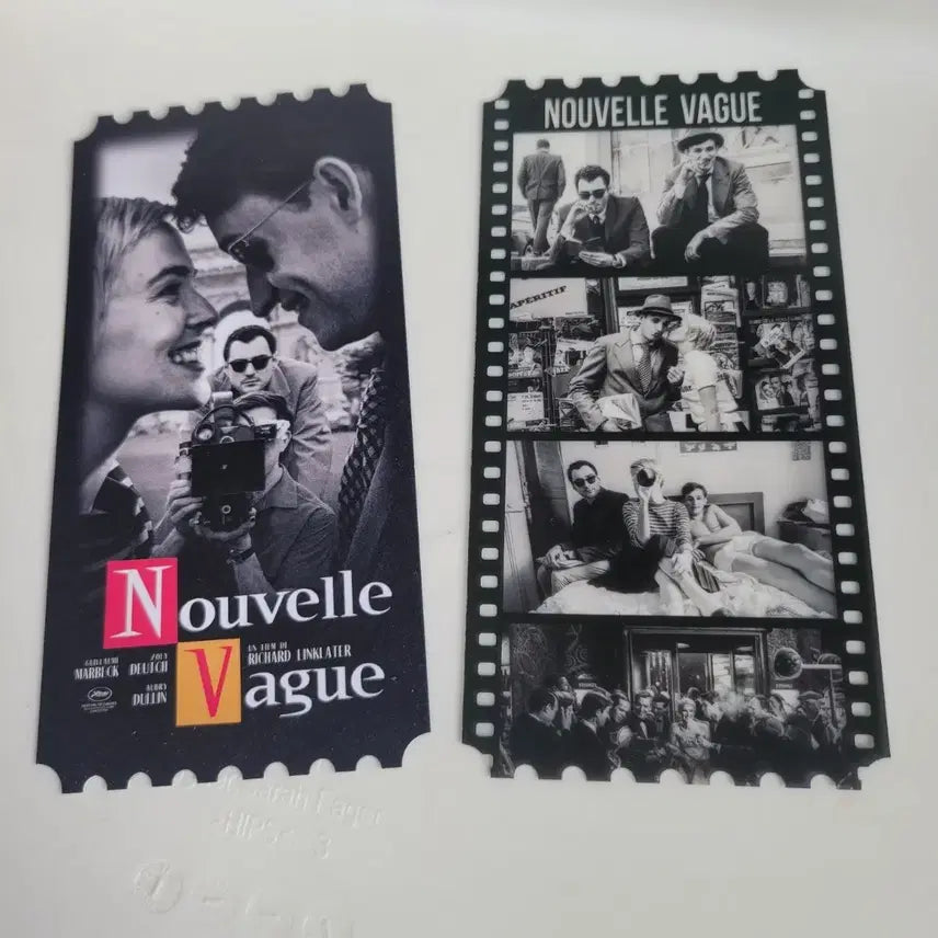 [BUNJANG] Nouvelle Vague Movie Bookmark Original Ticket / 누벨바그 영화 굿즈 (책갈피) 오리지날 티켓