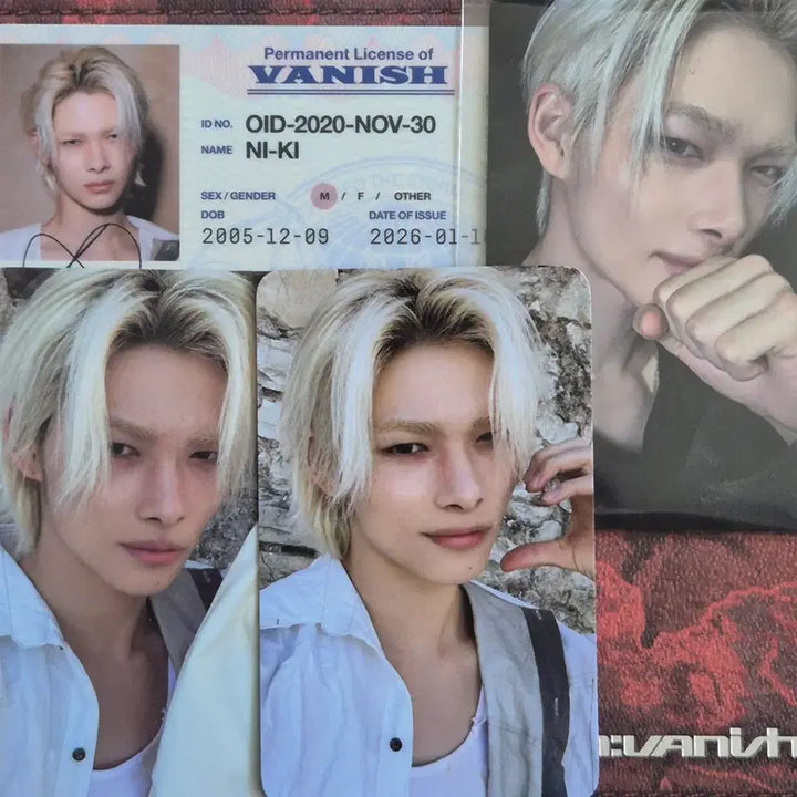 [BUNJANG] ENHYPEN Niki Engine POB Photocard / 엔하이픈 니키 엔진반+특전 포카