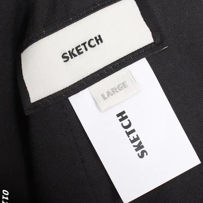 [BUNJANG] Sketch Two-Tuck Wide Slacks / 남성L/ 스케치 투턱 와이드 슬랙스