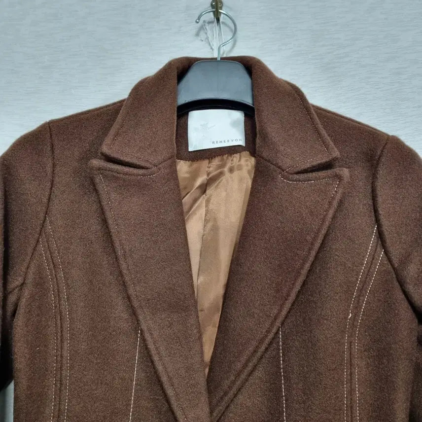 [BUNJANG] Leni Bon Wool Coat / 레니본 모직코트 가슴둘레 85ㅡ0121