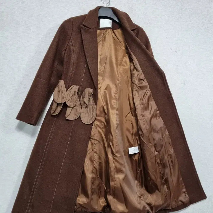 [BUNJANG] Leni Bon Wool Coat / 레니본 모직코트 가슴둘레 85ㅡ0121