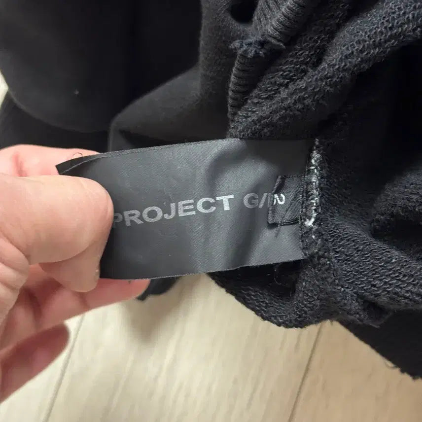 [BUNJANG] Project G/R x Insane Garage Bat Zip Hoodie Black / [2] 프로젝트 G/R x 인세인개러지 뱃 집 후드 블랙
