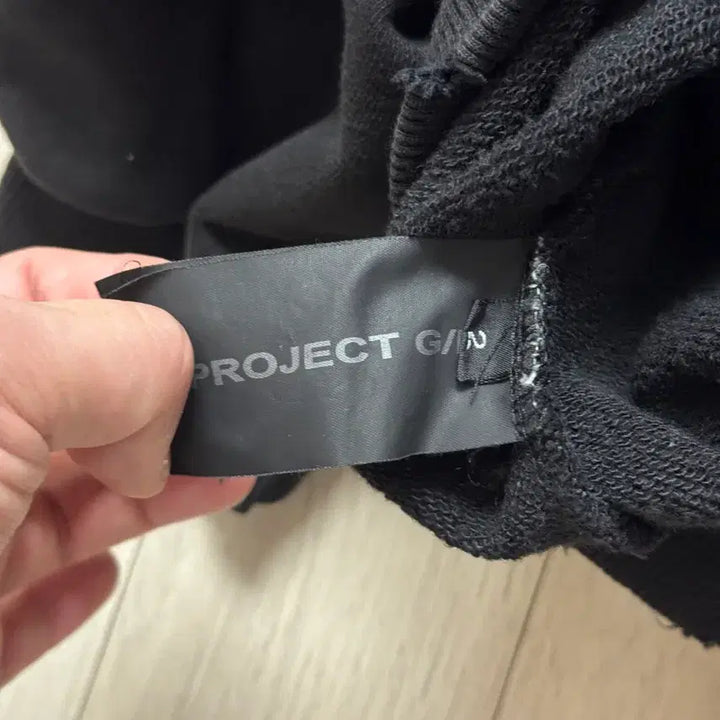 [BUNJANG] Project G/R x Insane Garage Bat Zip Hoodie Black / [2] 프로젝트 G/R x 인세인개러지 뱃 집 후드 블랙