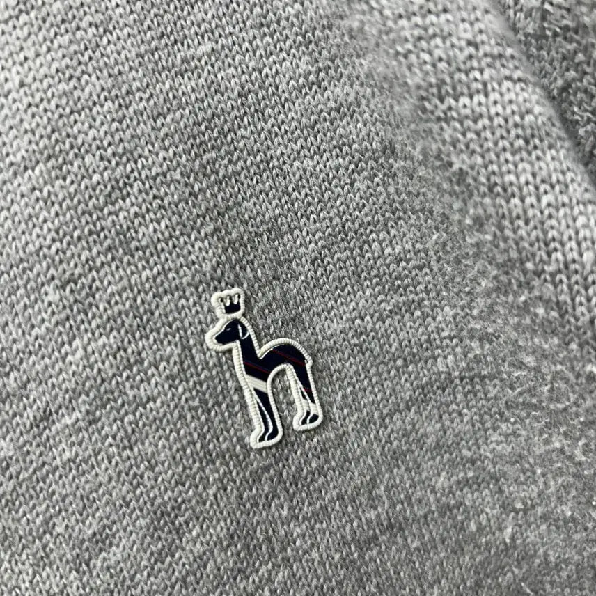 [BUNJANG] Hazzys Gray V-Neck Cardigan (Size S) / 헤지스 그레이 V넥 가디건 S