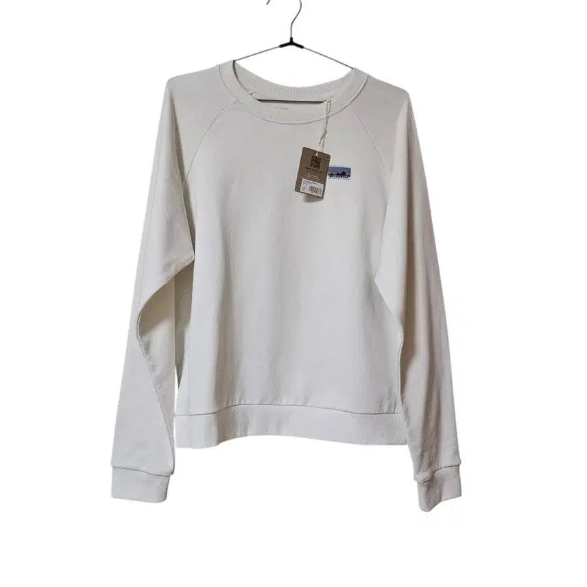 [BUNJANG] Patagonia White Sweatshirt (Size M) / 파타고니아 화이트 맨투맨 티셔츠 m사이즈(새옷)