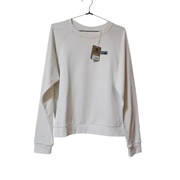 [BUNJANG] Patagonia White Sweatshirt (Size M) / 파타고니아 화이트 맨투맨 티셔츠 m사이즈(새옷)