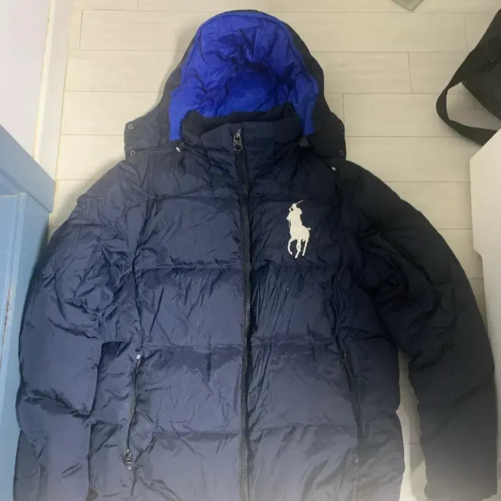 [BUNJANG] Polo Big Pony Padded Jacket (Size M) / 폴로 빅 포니 패딩 M