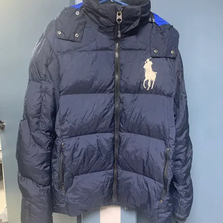 [BUNJANG] Polo Big Pony Padded Jacket (Size M) / 폴로 빅 포니 패딩 M
