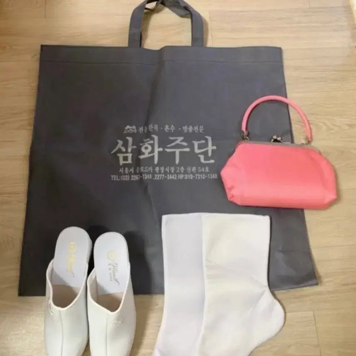 [BUNJANG] Unisex Hanbok Bundle Set / 남성 여성 고급 한복ㅡ2벌 일괄(신발,가방,버선 포함)