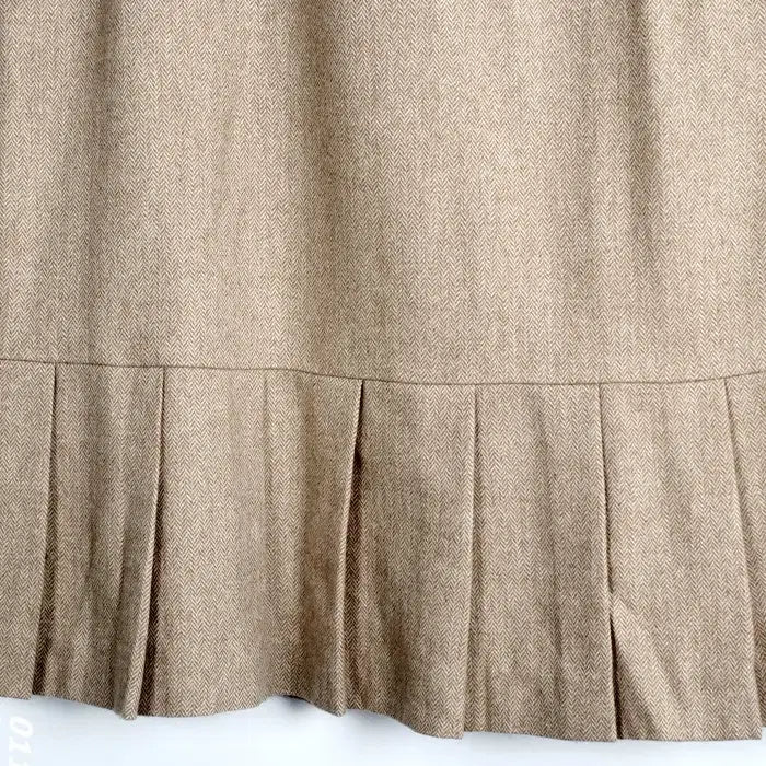 [BUNJANG] Beanpole Pleated Wool Skirt / 여성70/ 텍새 빈폴 주름 모직스커트