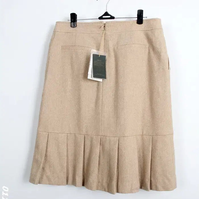 [BUNJANG] Beanpole Pleated Wool Skirt / 여성70/ 텍새 빈폴 주름 모직스커트