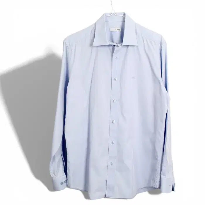 [BUNJANG] Dupont Sky Blue Shirt / 남성100/ 듀퐁 소라색 셔츠남방