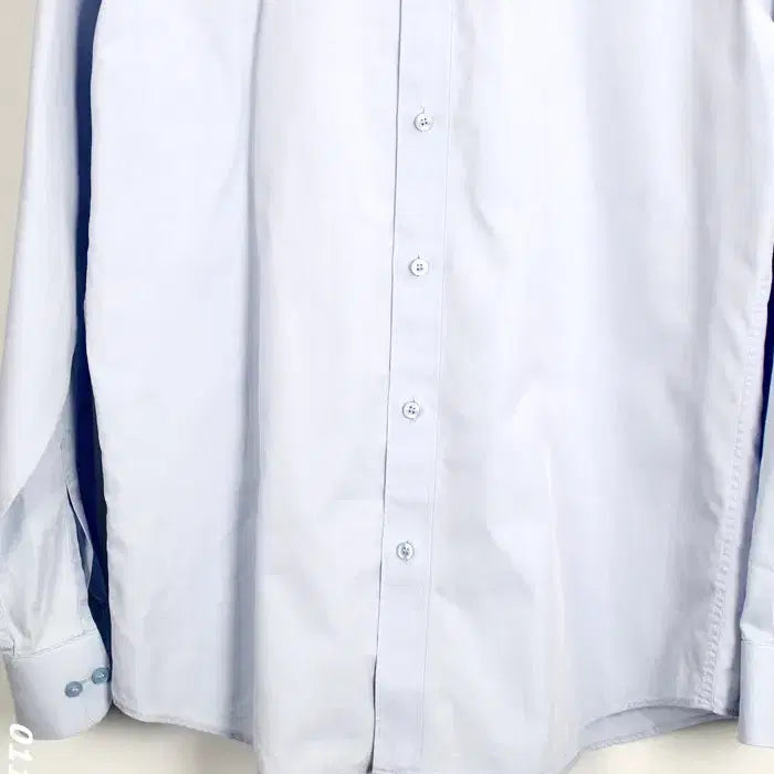[BUNJANG] Dupont Sky Blue Shirt / 남성100/ 듀퐁 소라색 셔츠남방