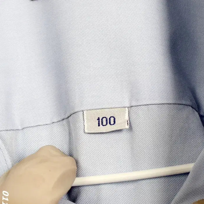 [BUNJANG] Dupont Sky Blue Shirt / 남성100/ 듀퐁 소라색 셔츠남방