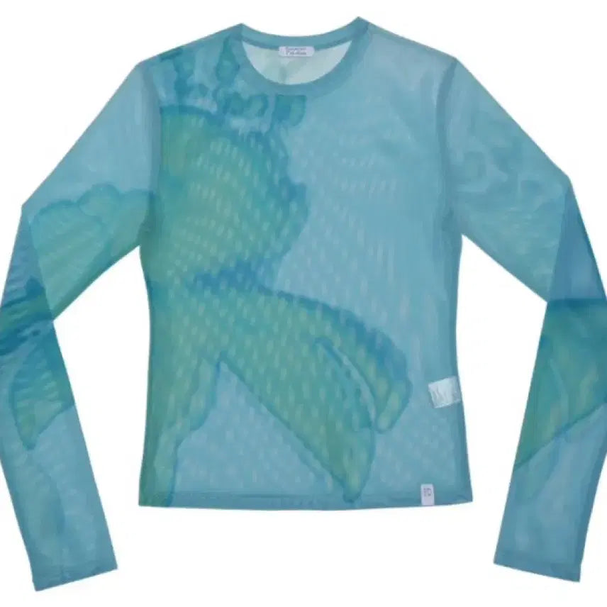 [BUNJANG] Picsess Flower Mesh Top / 파이시스 picsess 플라워 메쉬 탑