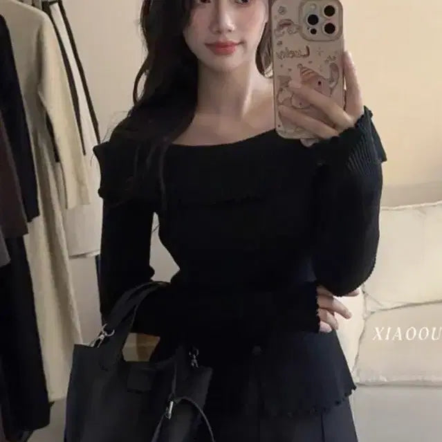 [BUNJANG] Off-Shoulder Knit / 오프숄더 니트