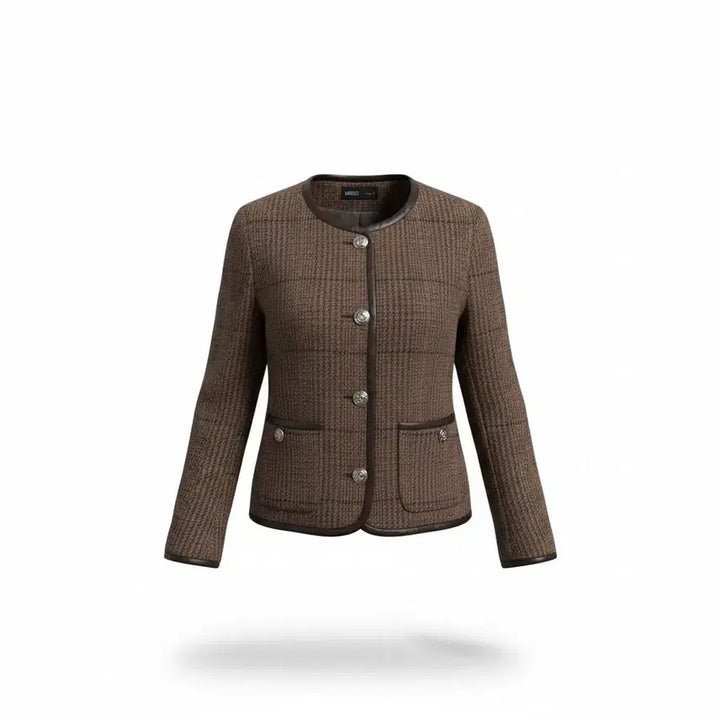 [BUNJANG] MISO Check Wool Jacket / 여성S/ 미쏘 체크 양모자켓