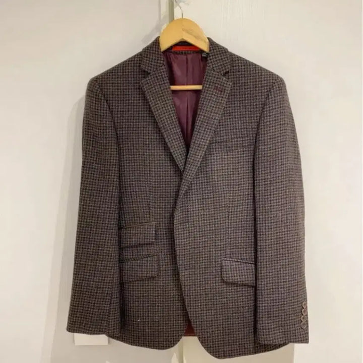 [BUNJANG] Ted Baker Men's Check Blazer / 테드 베이커 남성 체크 자켓 (95-100 사이즈 / 100% 울)