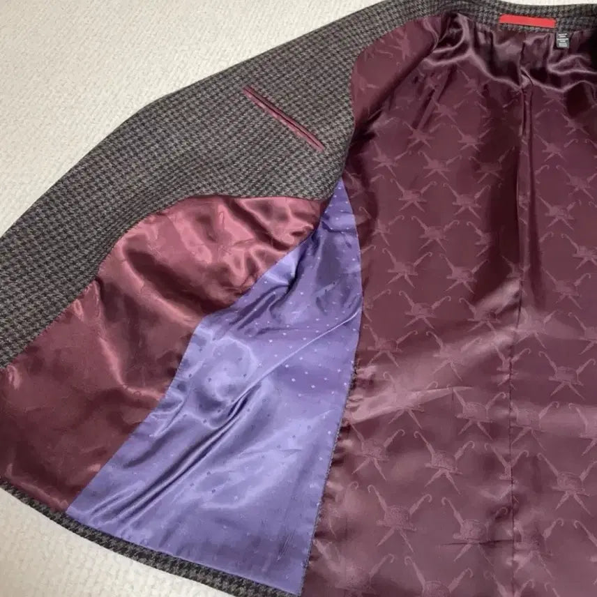 [BUNJANG] Ted Baker Men's Check Blazer / 테드 베이커 남성 체크 자켓 (95-100 사이즈 / 100% 울)