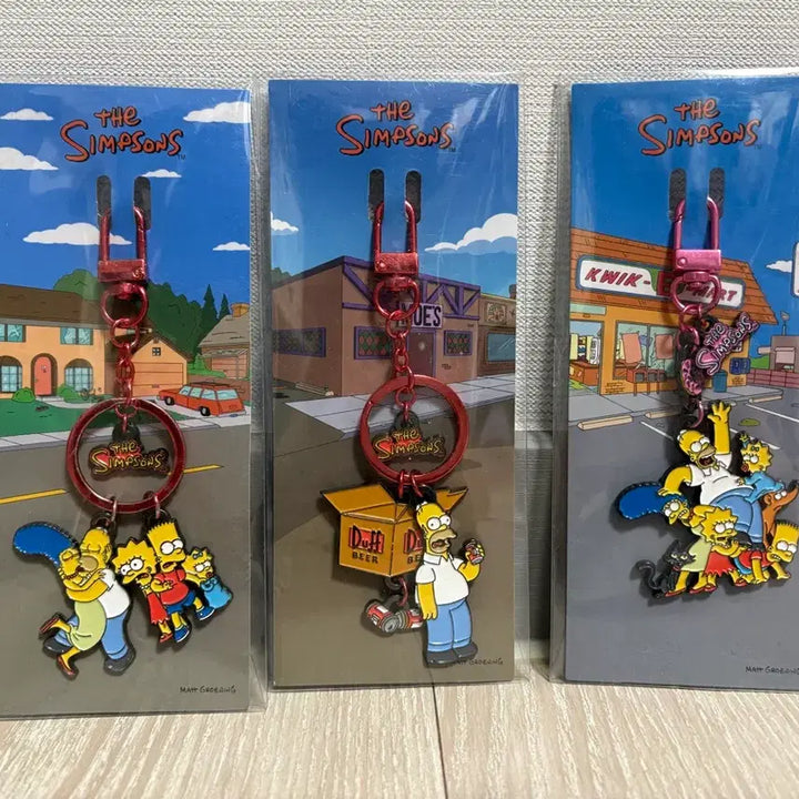 [BUNJANG] CineShop Simpsons Keyring / 씨네샵 심슨 굿즈 키링