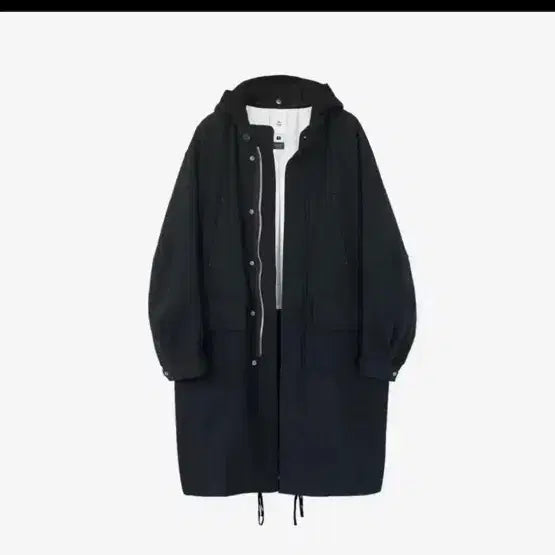 [BUNJANG] Polytelu Wool Mods Coat / 폴리테루 울 모즈 코트 패디드 라이닝 2사이즈