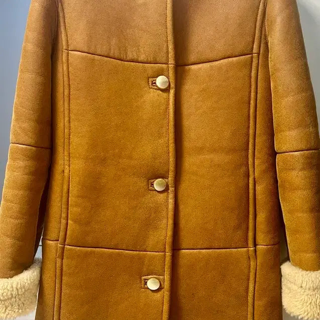[BUNJANG] Sawyer of Napa Shearling Real Mustang Coat / sawyer of Napa 시어링 리얼무스탕 코트