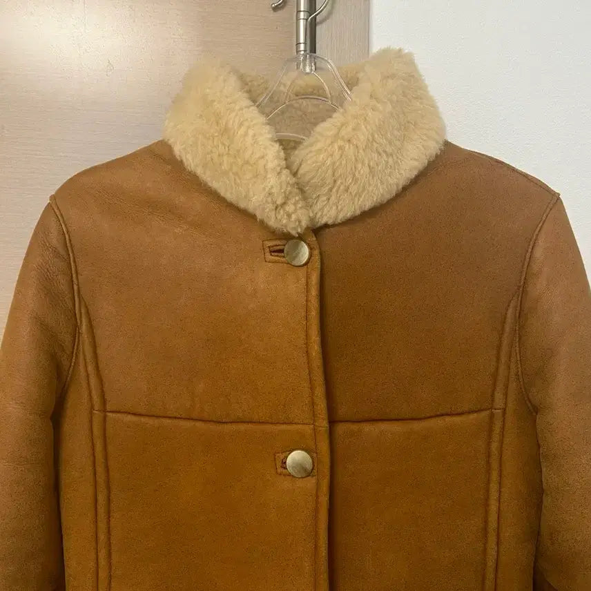 [BUNJANG] Sawyer of Napa Shearling Real Mustang Coat / sawyer of Napa 시어링 리얼무스탕 코트