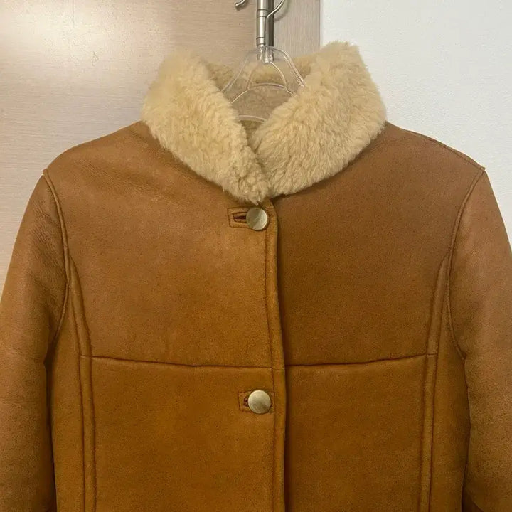 [BUNJANG] Sawyer of Napa Shearling Real Mustang Coat / sawyer of Napa 시어링 리얼무스탕 코트