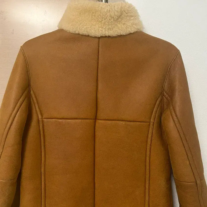 [BUNJANG] Sawyer of Napa Shearling Real Mustang Coat / sawyer of Napa 시어링 리얼무스탕 코트