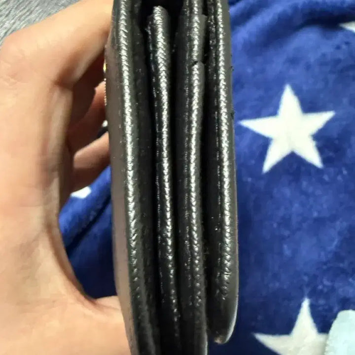 [BUNJANG] Prada Saffiano Gold Long Wallet Black / 프라다 사피아노 금장 장지갑 블랙