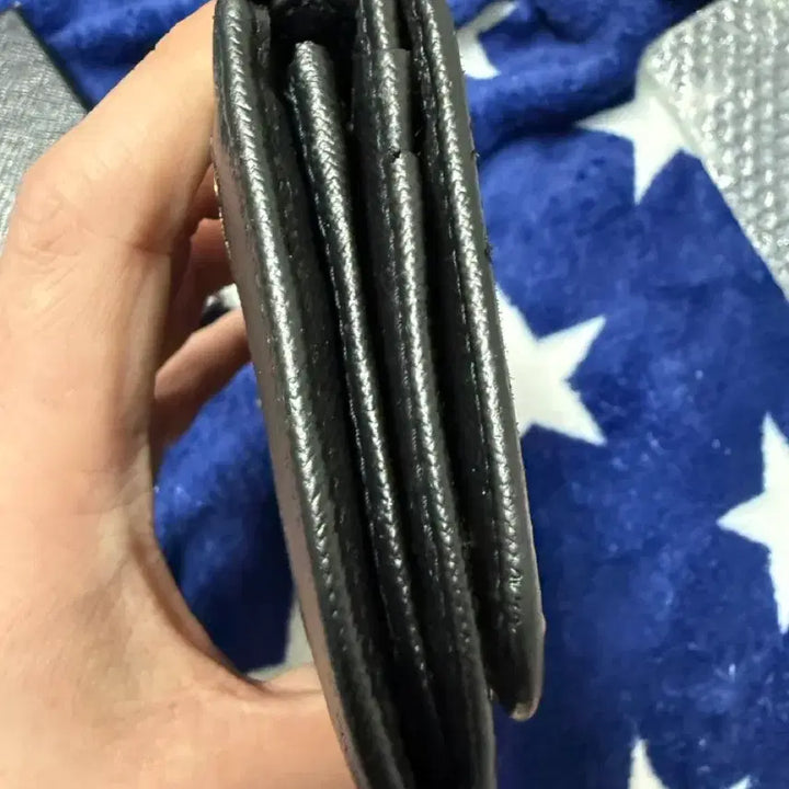 [BUNJANG] Prada Saffiano Gold Long Wallet Black / 프라다 사피아노 금장 장지갑 블랙