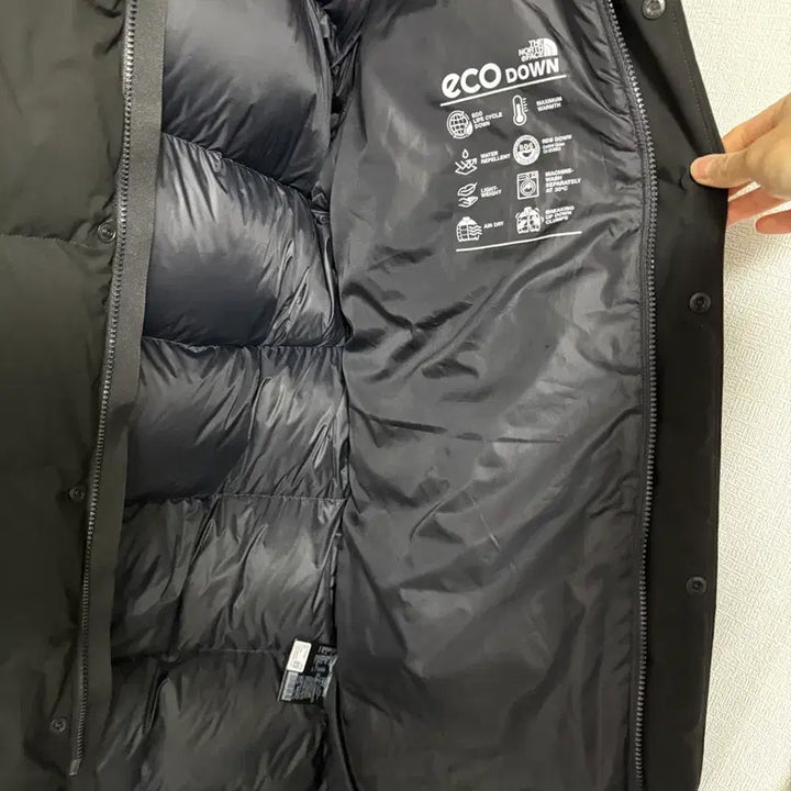 [BUNJANG] The North Face White Label Everloft Long Padded Jacket / 노스페이스 화이트라벨 에버로프트 롱패딩