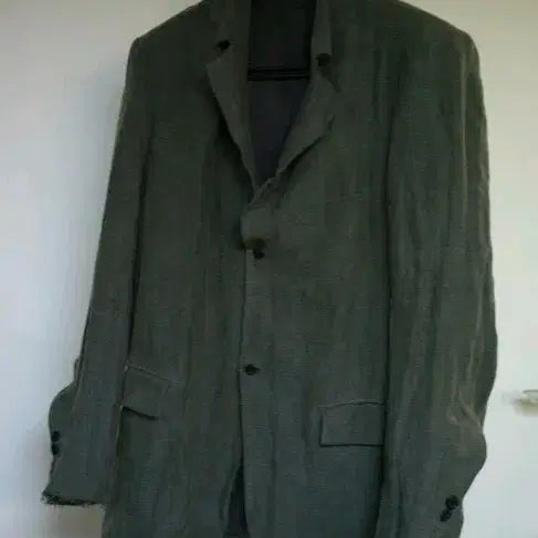 [BUNJANG] Twobuildershouse Japanese Linen Greeny Jacket / 투 빌더스 하우스 JAPANESE LINEN GREENY JACKET