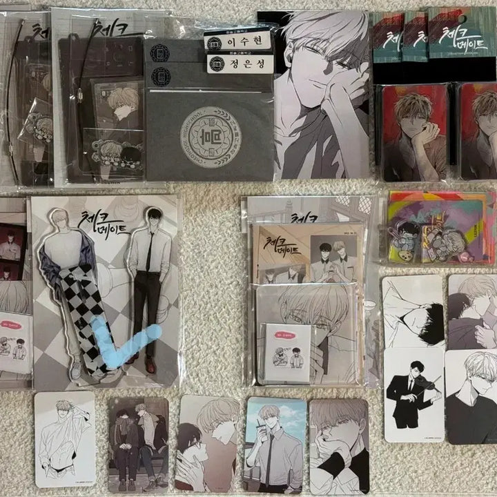 [BUNJANG] Checkmate Goods Bundle Set / 모펀 재이미 체크메이트 굿즈 일괄판매(모펀 시즌1 방문포카덤)