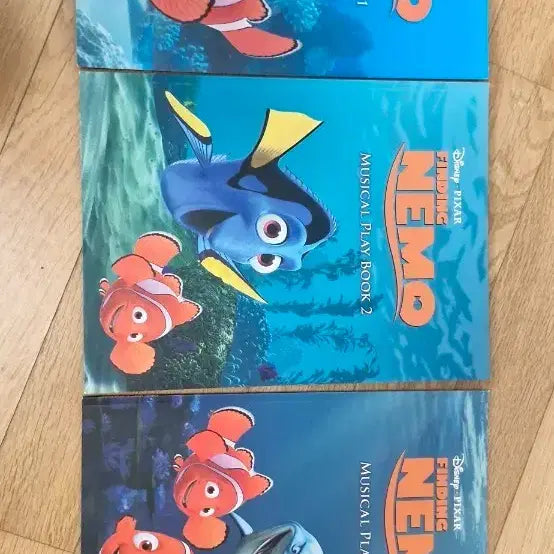 [BUNJANG] Finding Nemo Musical Playbook 1-3 Volume Set / 니모를 찾아서 뮤지컬 플레이북 1~3권 세트