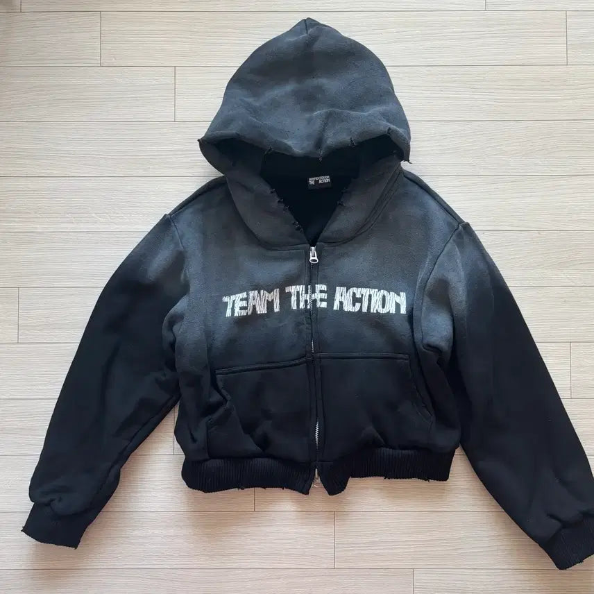 [BUNJANG] Bvndit Reaction Hoodie Zip-up / 보넥도 디액션 후드집업