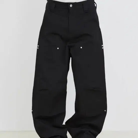 [BUNJANG] EA NU-MAC Carpenter Pants - Black / 이에이 NU-MAC CARPENTER PANTS Black