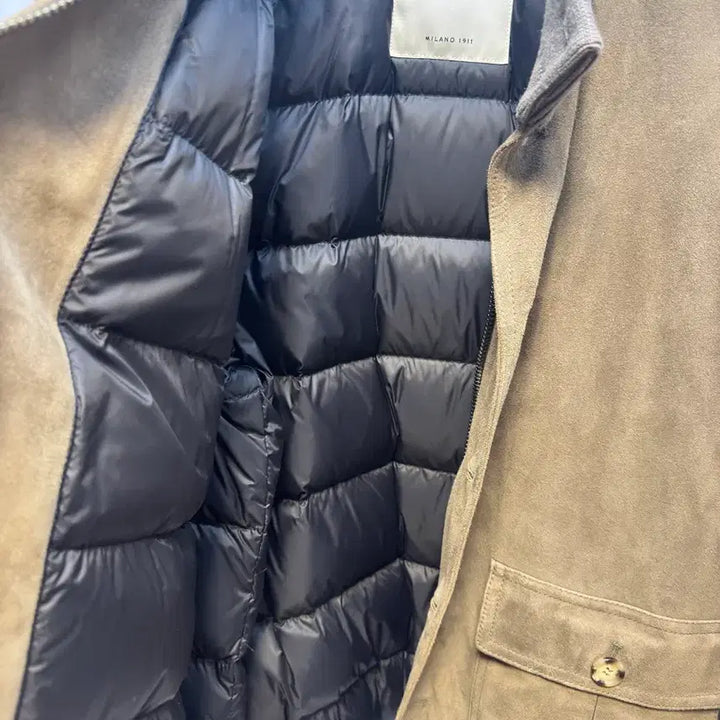 [BUNJANG] Valstar A1 Suede Padded Jacket / 발스타리노  valstar 스웨이드 a1자켓 패디드 50사이즈