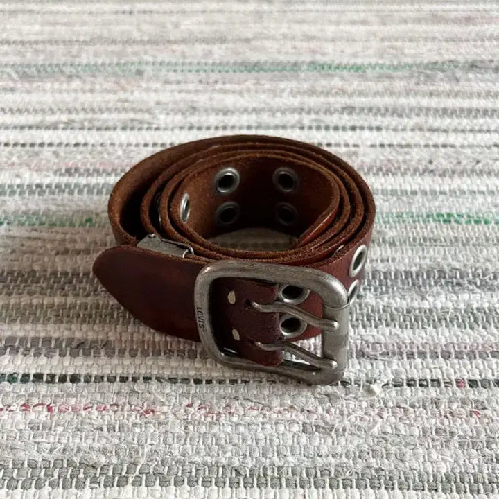 [BUNJANG] Levi's Red Tab Belt / 리바이스 레드탭 벨트