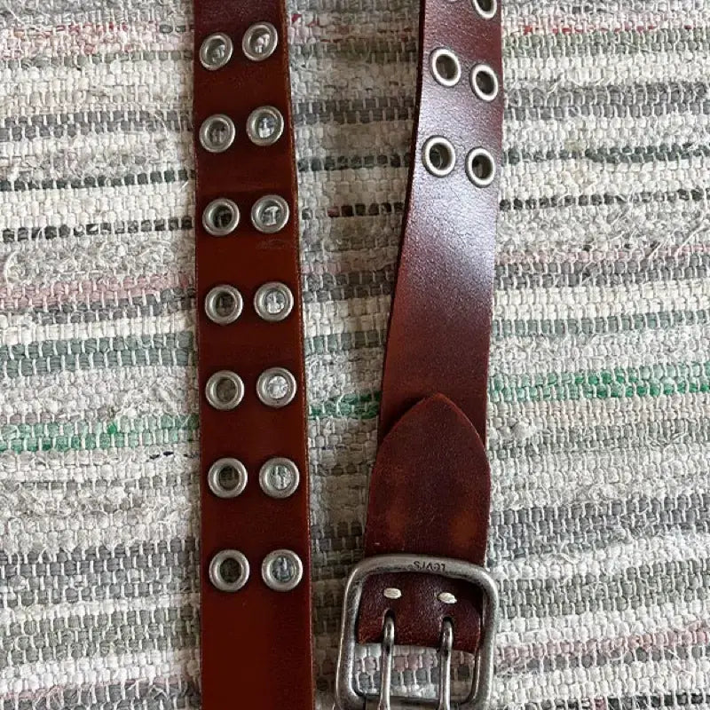 [BUNJANG] Levi's Red Tab Belt / 리바이스 레드탭 벨트
