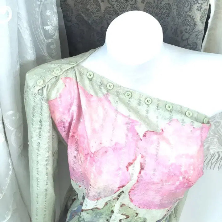 [BUNJANG] Oriental Fairy Printed Top / 오리엔탈 페어리 프린팅 탑