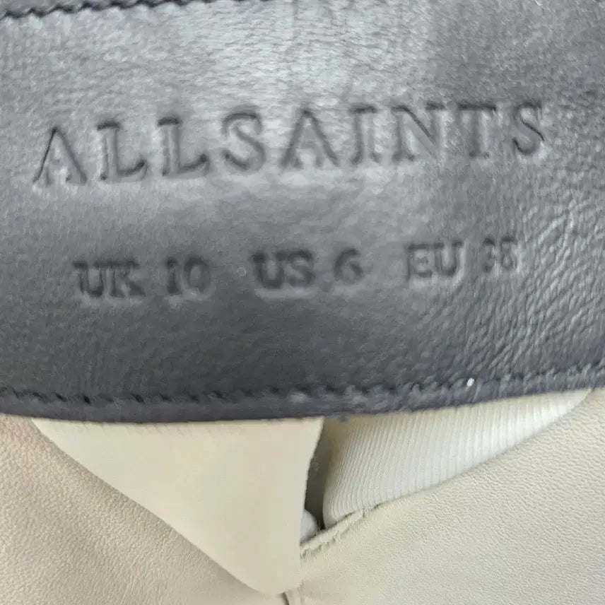 [BUNJANG] All Saints Leather Jacket / 올세인츠가죽쟈켓