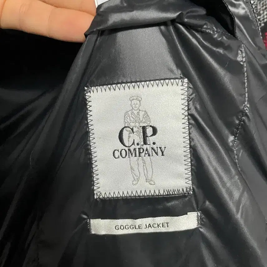 [BUNJANG] CP Company DD Shell Goggle Padded Jacket / (XL 50) CP컴퍼니 dd쉘 유광 고글 패딩 자켓