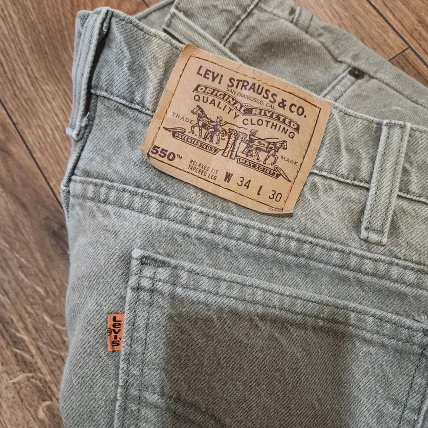 [BUNJANG] Levi's 550 Vintage Jeans Men's Waist 34 / 리바이스550 빈티지 90년대 남성청바지 허리34