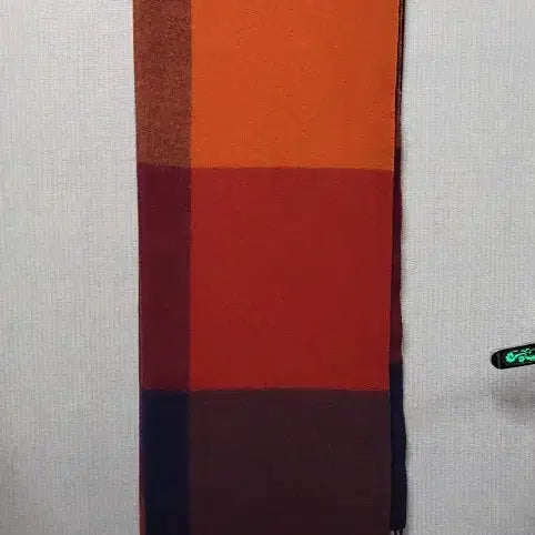 [BUNJANG] Barbour Check Pattern Wool Muffler 60X186 / 바버 체크 패턴 울 머플러 60X186