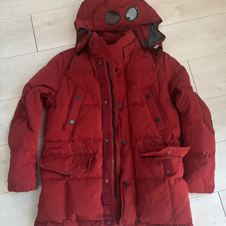 [BUNJANG] CP Company Duck Down Padded Jacket / cp컴퍼니 정품 고글 덕다운 패딩 100