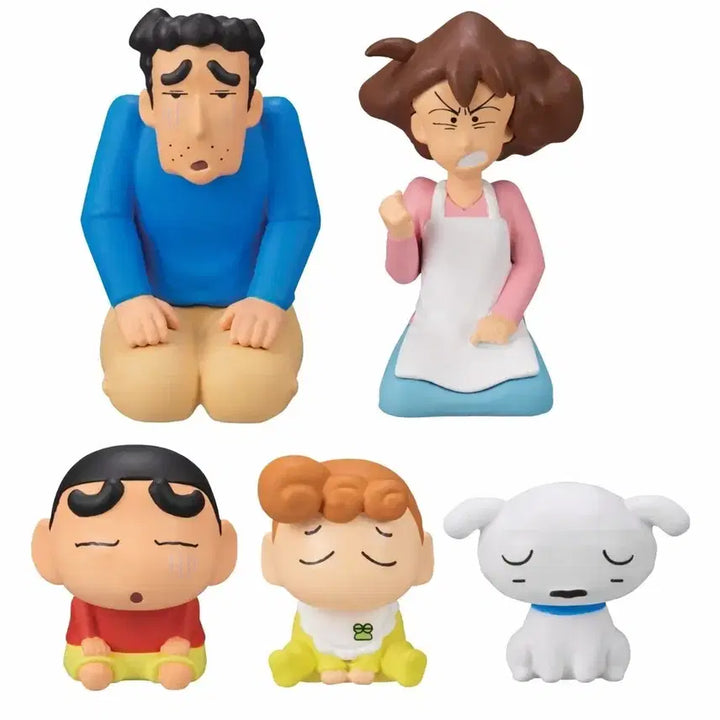 [SOLD OUT] 반성중이라구우~ 짱구는 못말려 피규어 정품 미개봉 5종 세트로 일괄 판매
