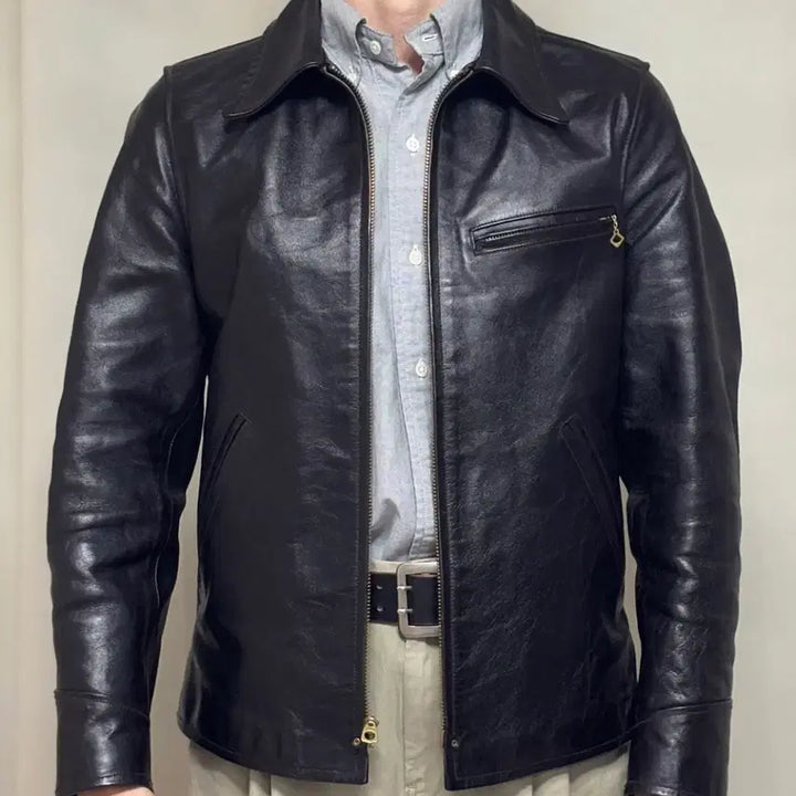 [BUNJANG] Luid 30s Sports Jacket Horsehide Leather Jacket / 오늘만 가격내림 30s 스포츠자켓 루이드 말가죽 홀스하이드 워크웨어