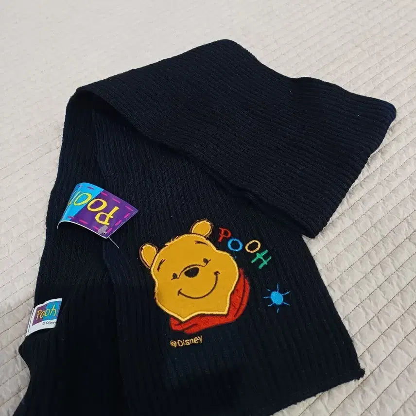 [BUNJANG] Classic Winnie the Pooh Scarf / 고전 푸우 목도리