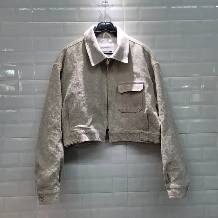 [BUNJANG] London Plat Crop Jacket / 런던플랏 크롭자켓